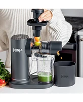 Ninja NeverClog Cold Press Juicer, Powerful Slow Juicer, Total Pulp Control, Easy to Clean, Compact - JC151