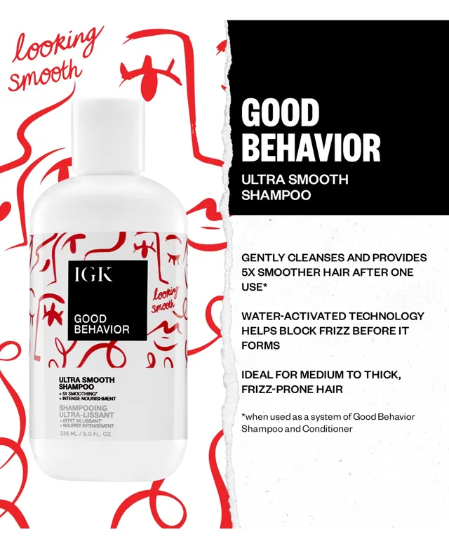 IGK Hair  Good Behavior Ultra Smooth Conditioner