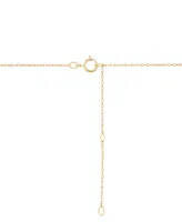 Citrine (3 ct. t.w.) & Diamond Accent 18" Pendant Necklace in 14k Gold