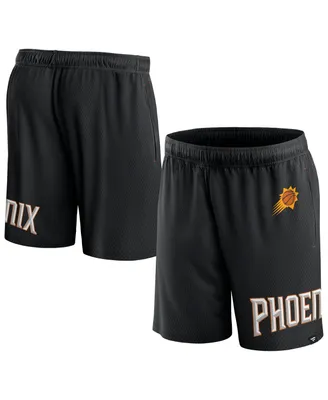Men's Fanatics Black Phoenix Suns Free Throw Mesh Shorts