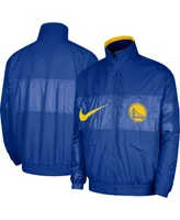 Men's Nike Royal Golden State Warriors Courtside Versus Capsule Full-Zip Jacket