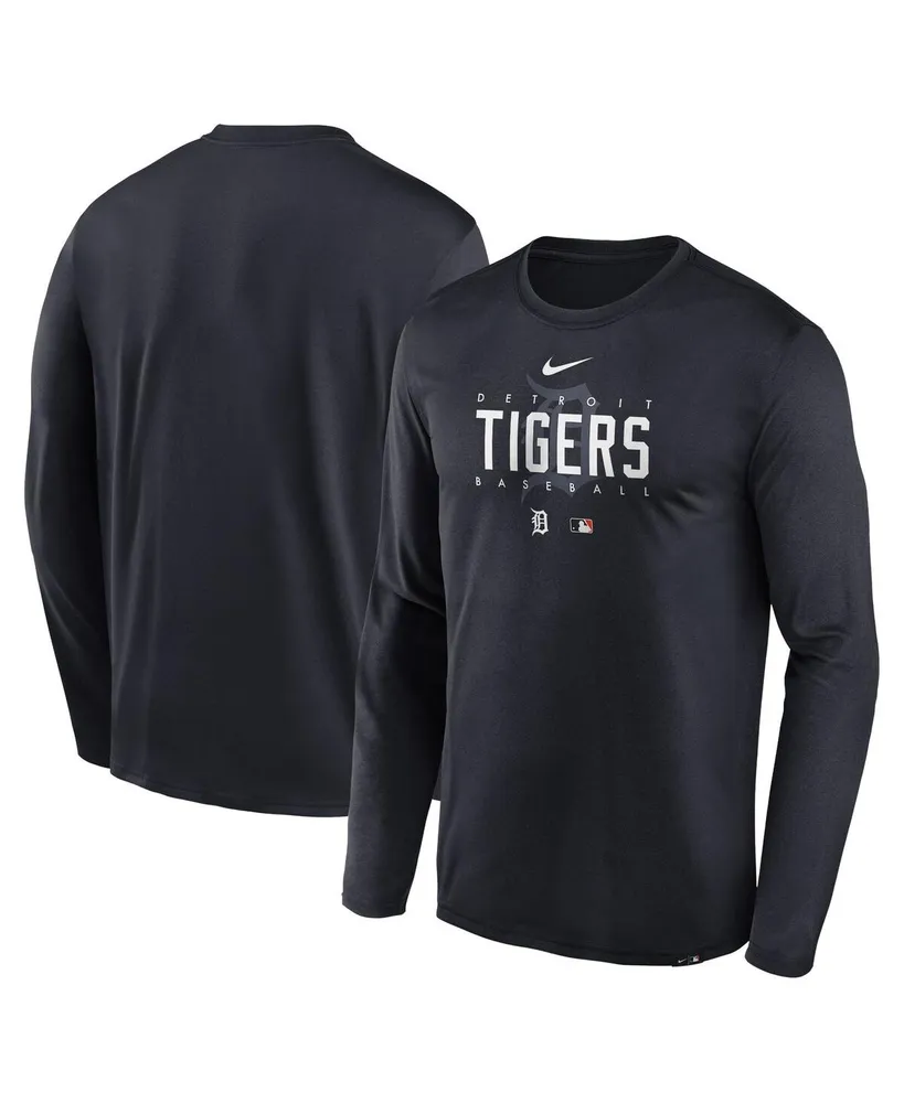 Men's Nike White Detroit Tigers Home Logo Authentic Team Jersey