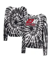 Women's Touch Black 23XI Racing Punt Tri-Blend Long Sleeve T-shirt