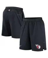 Men's Nike Navy Cleveland Guardians Authentic Collection Flex Vent Performance Shorts