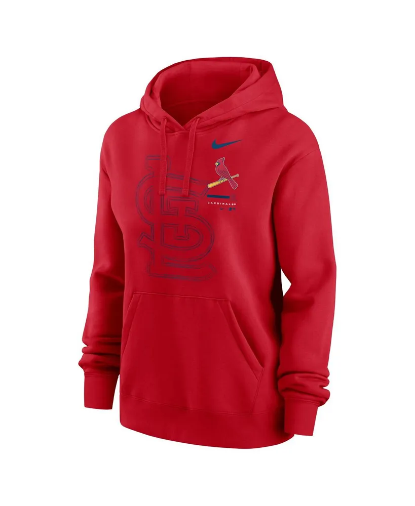 Women's Nike Red St. Louis Cardinals Big Game Pullover Hoodie