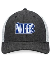 Men's Top of the World Charcoal, White Pitt Panthers Townhall Trucker Snapback Hat