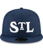 Men's New Era Navy St. Louis Stars Cooperstown Collection Turn Back The Clock 59FIFTY Fitted Hat