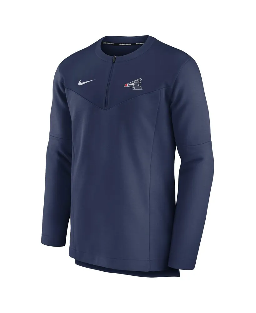 Men's Nike Navy Chicago White Sox Authentic Collection Game Time Performance Half-Zip Top