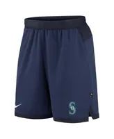 Men's Nike Navy Seattle Mariners Authentic Collection Flex Vent Performance Shorts