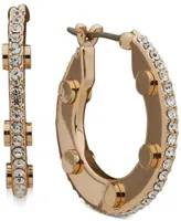 Dkny Silver Tone Or Gold Tone Pave Social Jewelry Collection