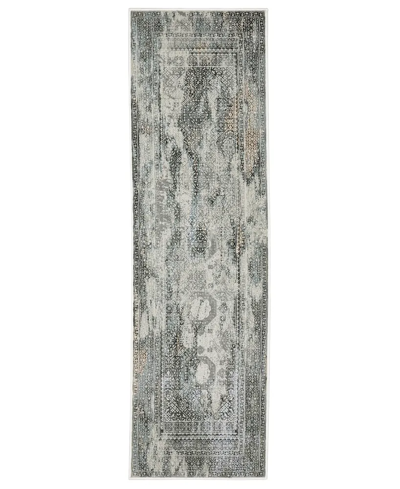 Km Home Astral 4153ASL 2'3" x 7'6" Runner Area Rug