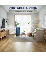 Costway Btu Portable Air Conditioner w/ Remote Control 3-in-1 Cooler Drying