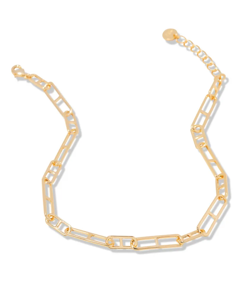 brook & york 14K Gold Plated Finnley Chain Anklet