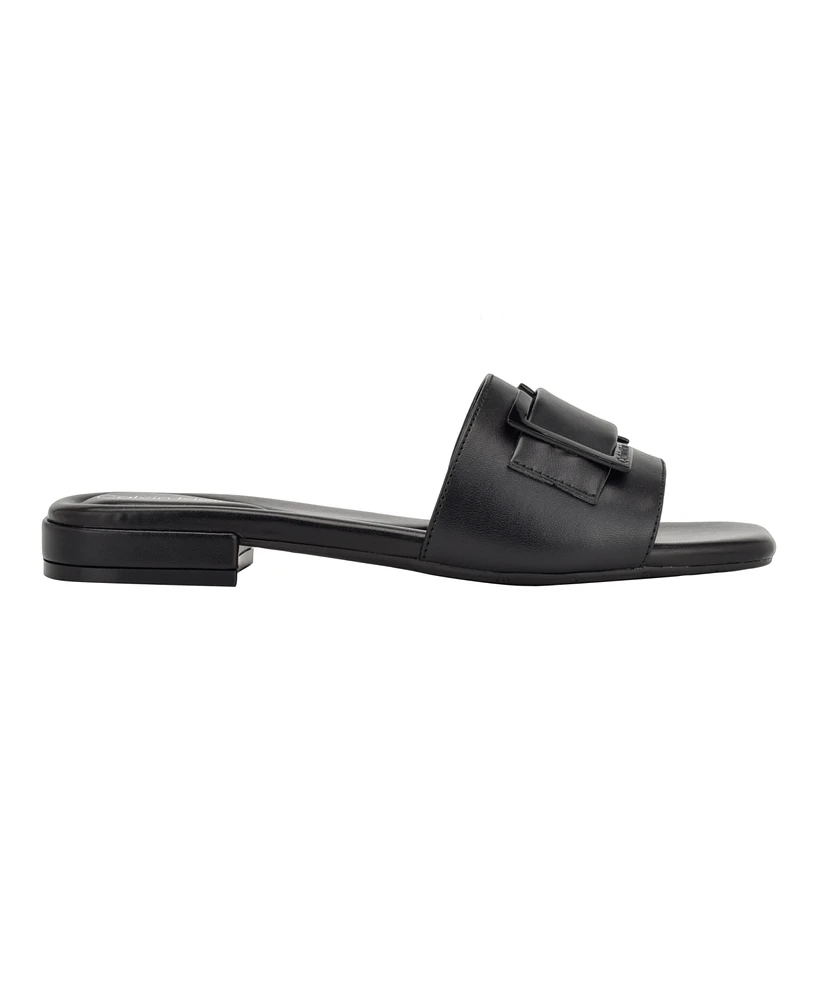 Calvin Klein Women's Tangelo Slip-On Dress Flat Sandals