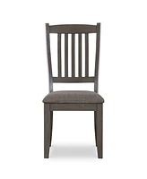 Allston Park Gray Farmhouse Dining Chair