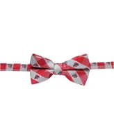 Men's Ohio State Buckeyes Check Bow Tie