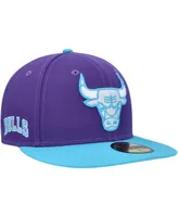 Men's New Era Purple Chicago Bulls Vice 59FIFTY Fitted Hat