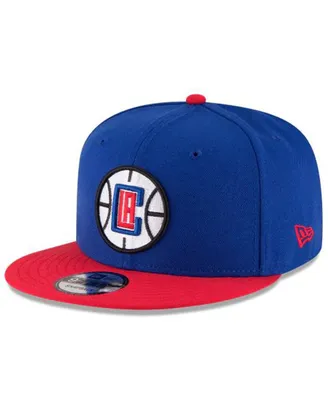 Men's New Era Royal, Red La Clippers 2-Tone 9FIFTY Adjustable Snapback Hat