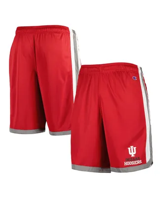 Men's Champion Crimson Indiana Hoosiers Basketball Shorts