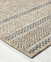 Lr Home Oliva OLIVA82119 5' x 7' Outdoor Area Rug