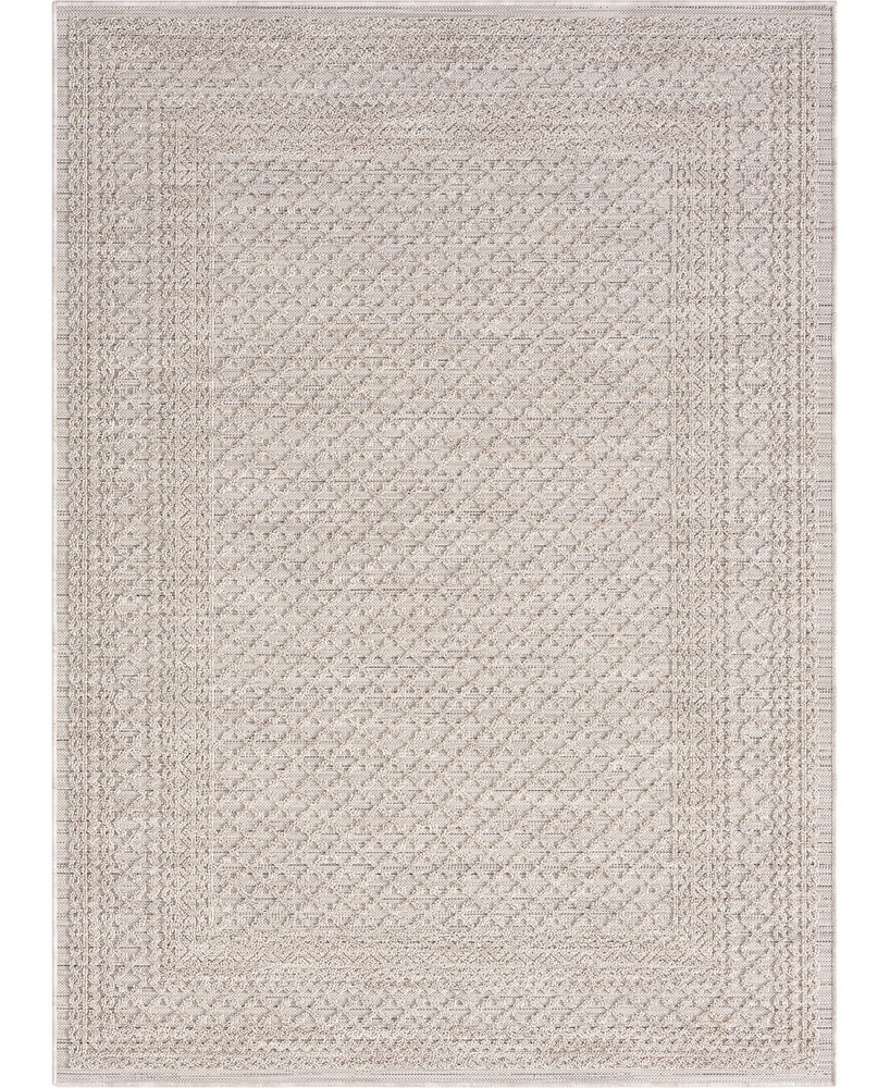 Lr Home Closeout! Wagner WAGNR8229A 7'10" x 8'10" Outdoor Area Rug