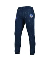 Men's and Women's The Wild Collective Royal Golden State Warriors Acid Tonal Jogger Pants