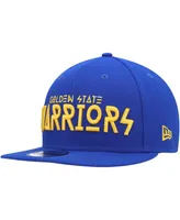 Men's New Era Royal Golden State Warriors Rocker 9FIFTY Snapback Hat