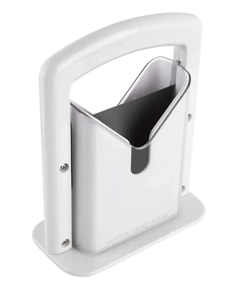 Cheer Collection Guillotine Style Bagel Slicer with Safety Shield