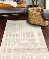 Bb Rugs Natural Wool NWL27 2'6" x 8' Runner Area Rug