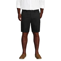 Lands' End Big & Tall Comfort Waist 9" No Iron Chino Shorts