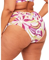 Adore Me Plus Size Darby Swimwear High-Waist Bikini Bottom