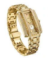 Jbw Women's Mink Platinum Series 18k Gold-plated Stainless Steel Watch, 28mm
