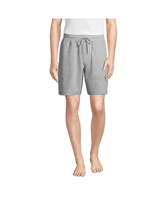 Lands' End Big & Tall Waffle Pajama Shorts