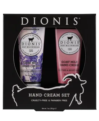 Dionis Lovely Lavender Goat Milk Hand Cream Duo Set, 2 Piece