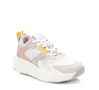 Xti Women's Sneakers By White With Multicolor Accent