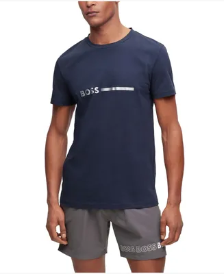 Boss by Hugo Boss Men's Uv Protection Regular-Fit Cotton T-shirt