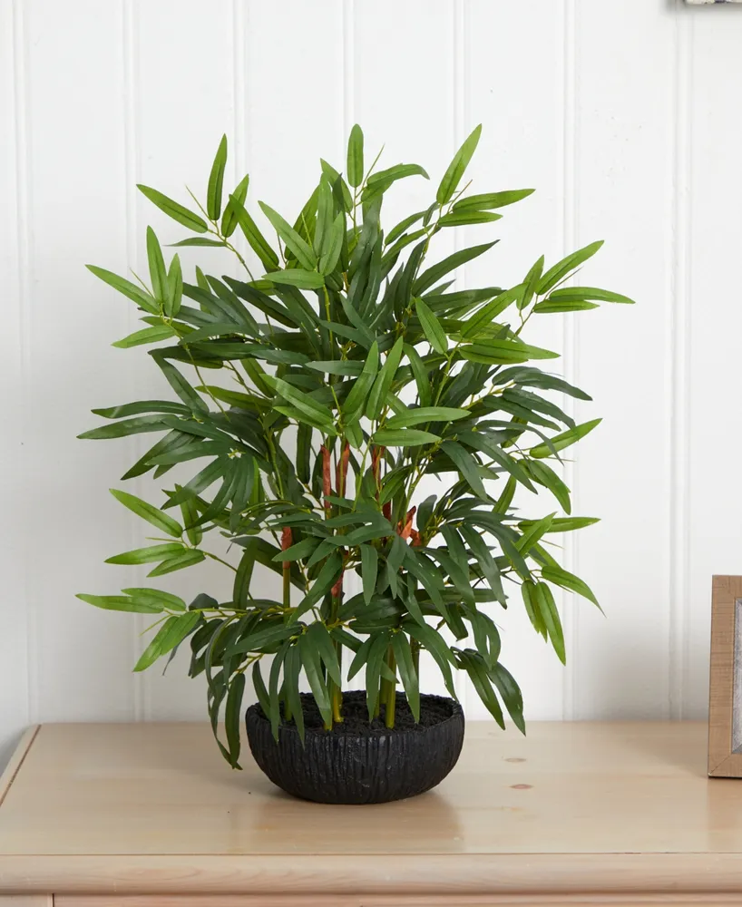 Nearly Natural 20" Bamboo Artificial Plant