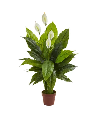 42" Spathiphyllum Artificial Plant Real Touch