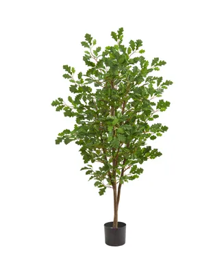 Nearly Natural 5' Oak Artificial Tree