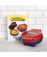 Uncanny Brands My Hero Academia Waffle Maker - Izuku Midoriya on Your Waffles - Waffle Iron