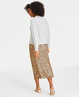 On 34th Women's Three-Button Shaker Cardigan, Created for Macy's