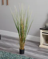 Nearly Natural 4' Grass & Bamboo Plant