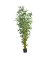 Nearly Natural 8' Fancy-Style Artificial Bamboo Tree