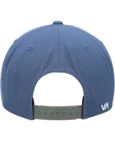 Men's Rvca Navy, Olive Twill Ii Snapback Hat