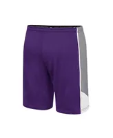 Men's Colosseum Purple Kansas State Wildcats Haller Shorts