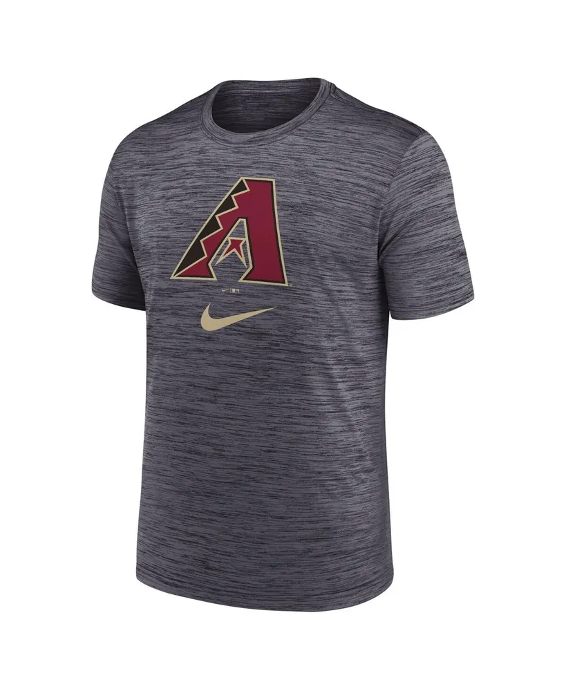 Men's Nike Black Arizona Diamondbacks Logo Velocity Performance T-shirt