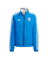 Women's adidas Blue Italy National Team Anthem Reversible Full-Zip Jacket