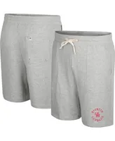 Men's Colosseum Heather Gray Houston Cougars Love To Hear This Terry Shorts