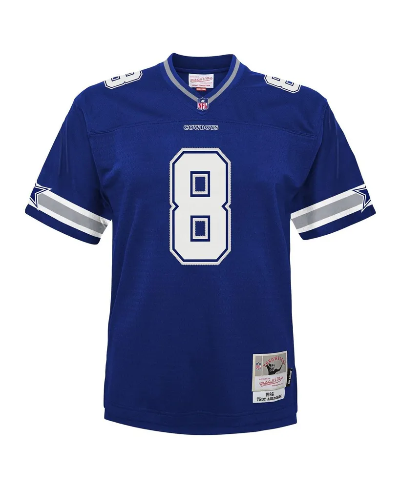 Infant Boys and Girls Mitchell & Ness Troy Aikman Navy Dallas Cowboys 1996 Retired Legacy Jersey
