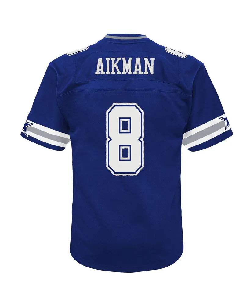 Infant Boys and Girls Mitchell & Ness Troy Aikman Navy Dallas Cowboys 1996 Retired Legacy Jersey